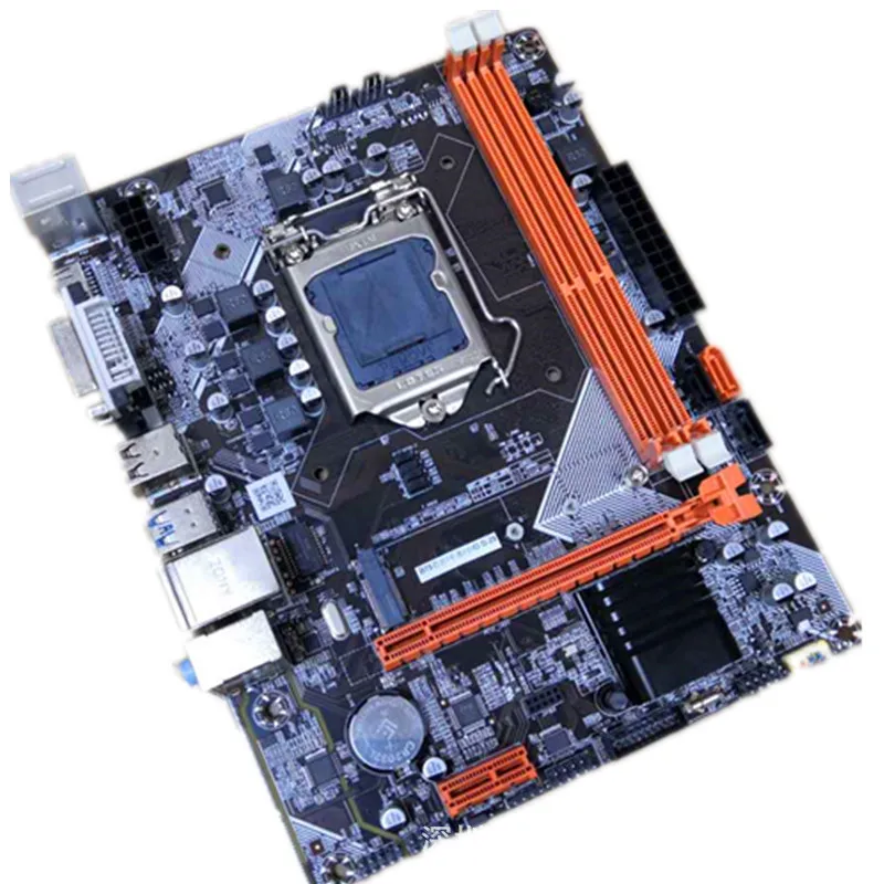 Новая материнская плата B75 1155 высокой четкости с I3 I5 I7 три четыре поколения ЦП для