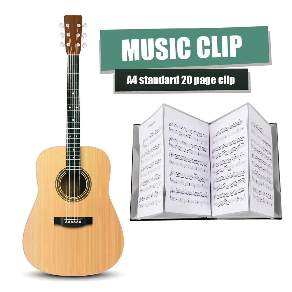 

Note Document File Organizer A4 Size Music Score Paper Sheet Folder Holder Case Folder Music Supplies Waterproof File