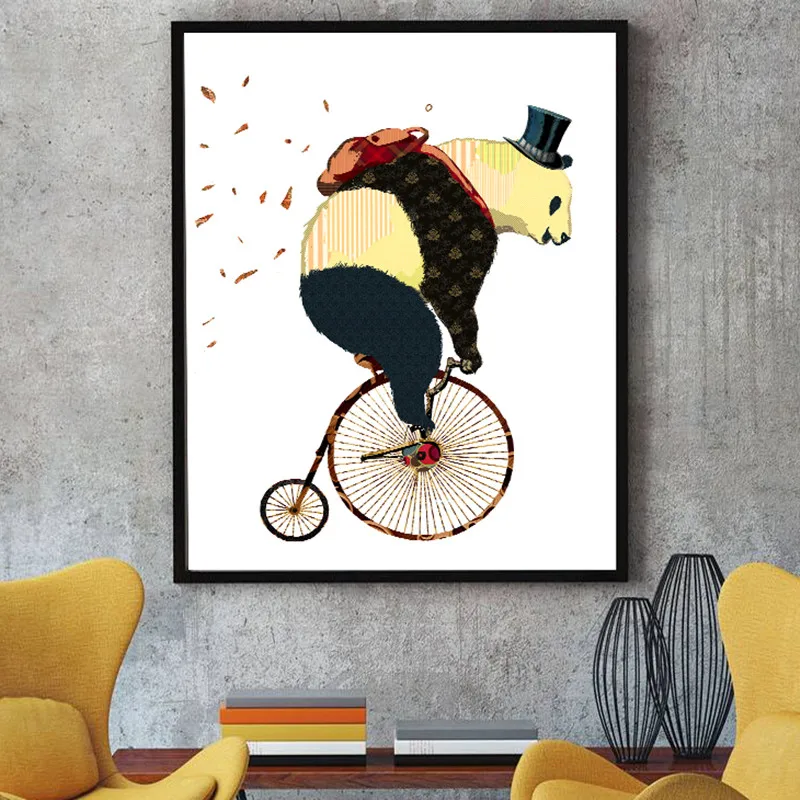 

Minimalism Animals Posters And Prints Panda Rabbit Canvas Painting Pictures For Living Home Room Nordic Decor Art Wall Stickers