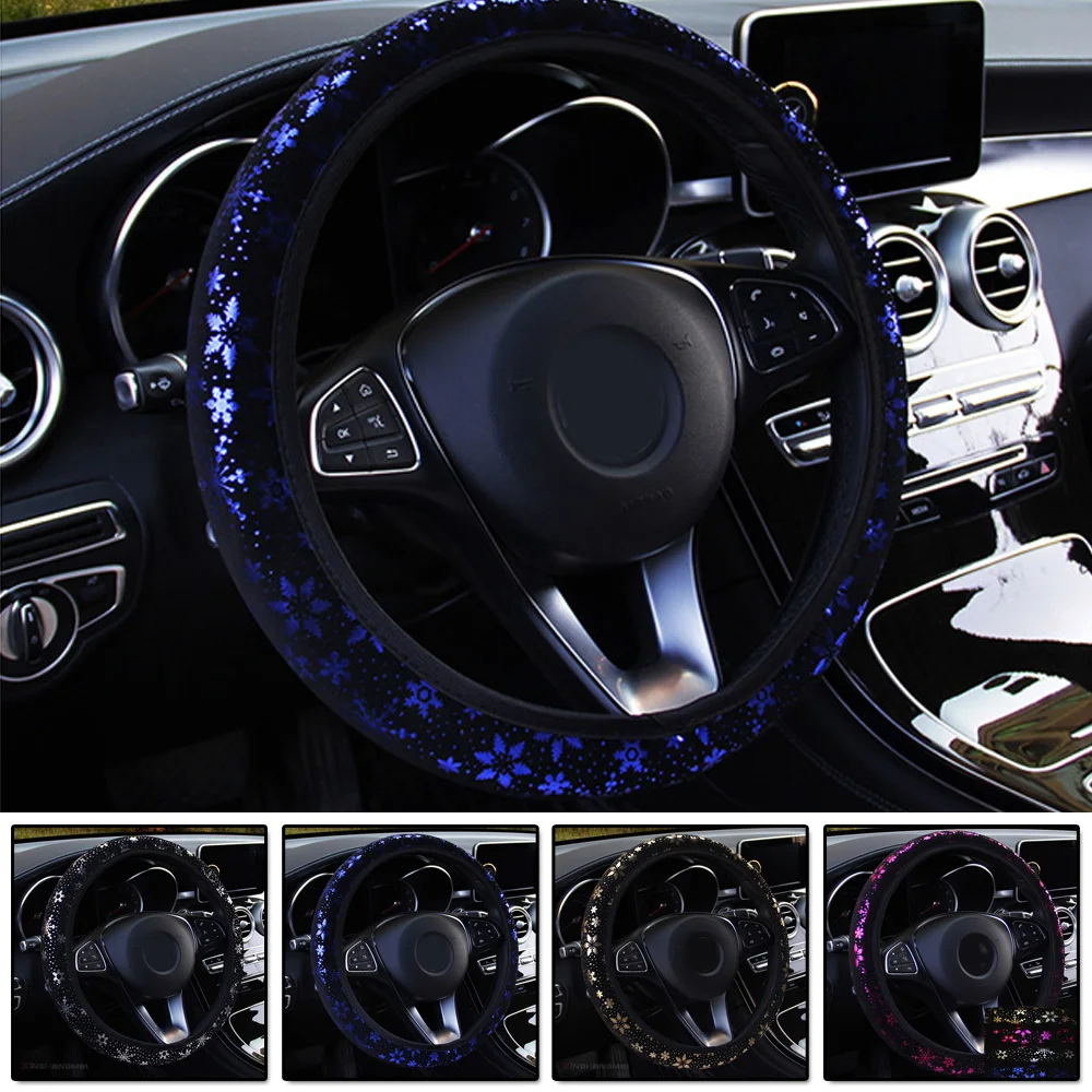 

SUVs Car Anti-Slip Steering Wheel Cover For Toyota/Honda/Nissan/Mazda Hot