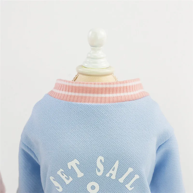 S XXL классическая одежда для собак из 100% хлопка хлопковая толстовка пальто