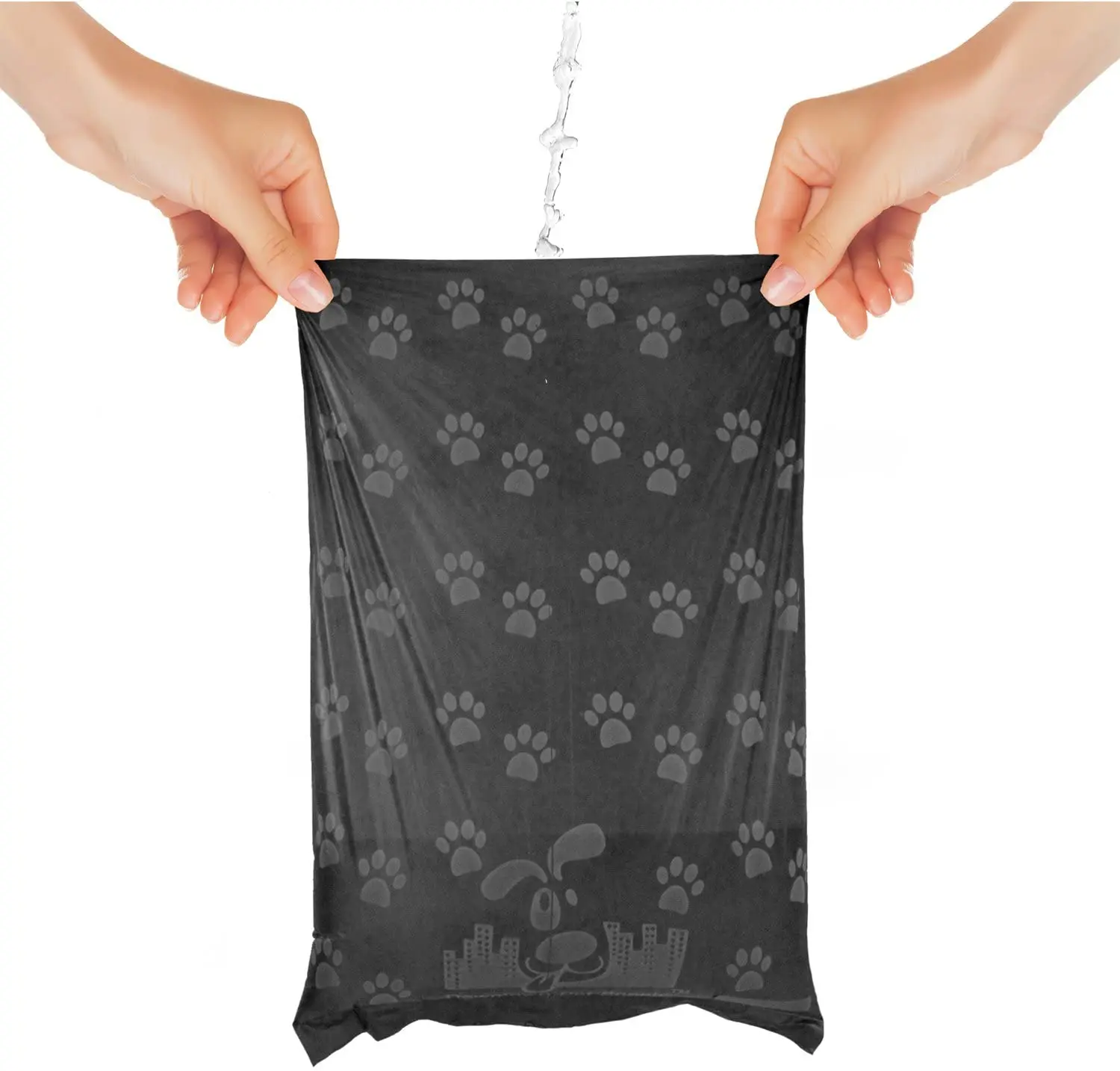 Пакеты для отходов домашних животных мешки с 1 поводком и 20 рулонами (15