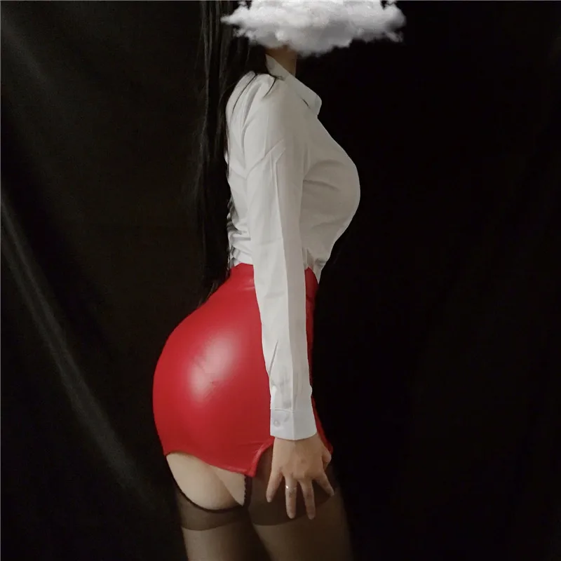 Пикантный костюм для учеников ролевая униформа Офисная рубашка офисный с