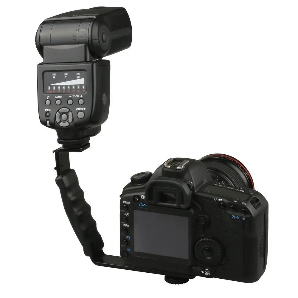 Лампа заливающего света держатель для студийной фотографии аксессуары DV SLR DSLR цифровая камера вспышка микрофон светодиодный светильник кронштейн