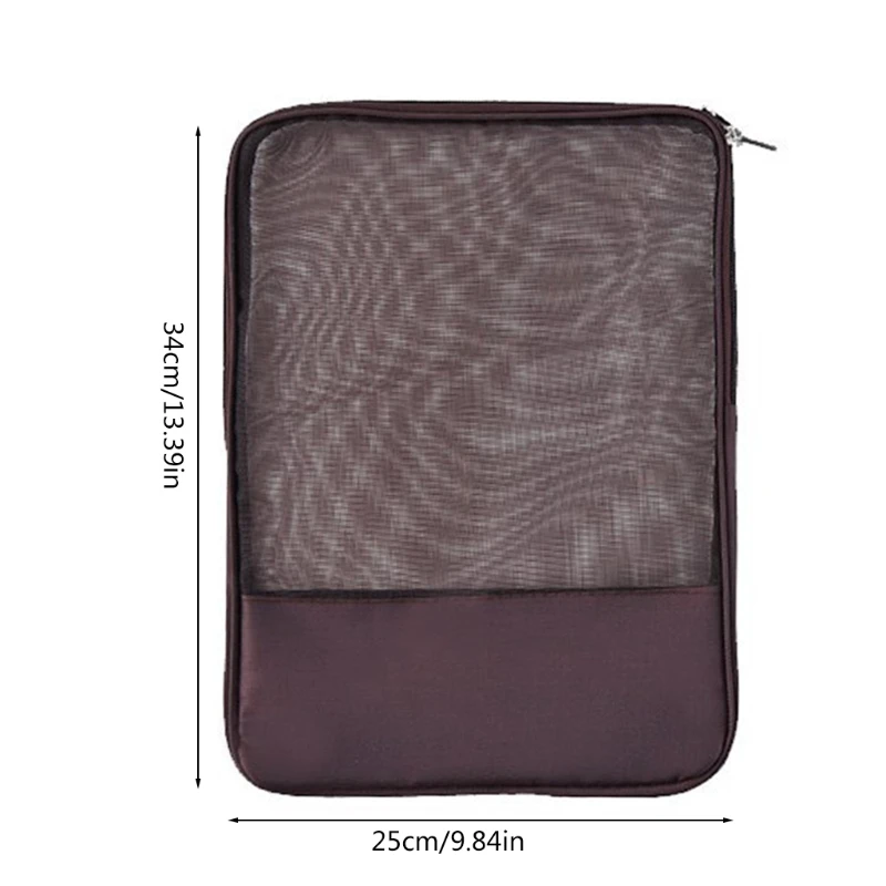 Нейлоновая посылка чатая Сумка для документов прочная прозрачная сумка