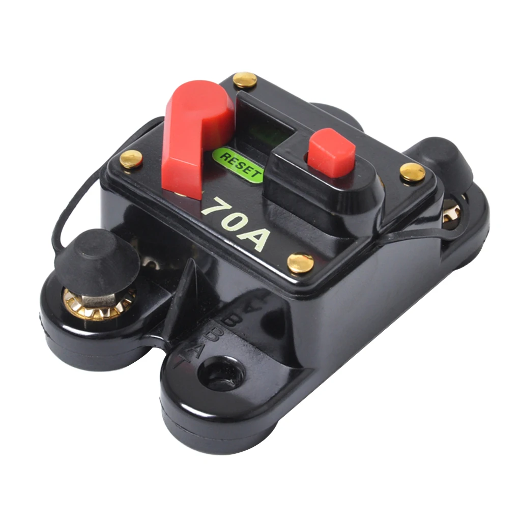 70A автоматический морской аудио выключатель ручной предохранитель сброса