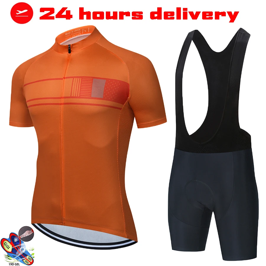 

2021 STRAVA Pro Team Short Sleeve Cycling Jersey Set Bib shorts Pants Ropa Ciclismo Bike Bicycle Clothing MTB Uniform Clothes