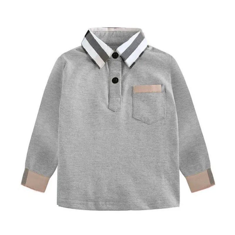 Футболки для маленьких мальчиков Детская футболка с длинным рукавом в полоску из