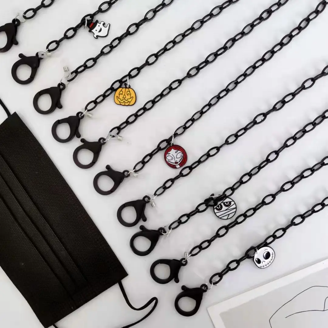 

Creative Cartoon Eyeglass Chain Earphone Chain Acrylic Lanyard Necklace Strap Glasses Chains Mask Holder Mask Chain