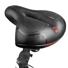 Амортизирующее дышащее широкое амортизирующее седло для дорожного велосипеда, горного велосипеда, Велосипедное Сиденье, светоотражающая Предупреждение Са