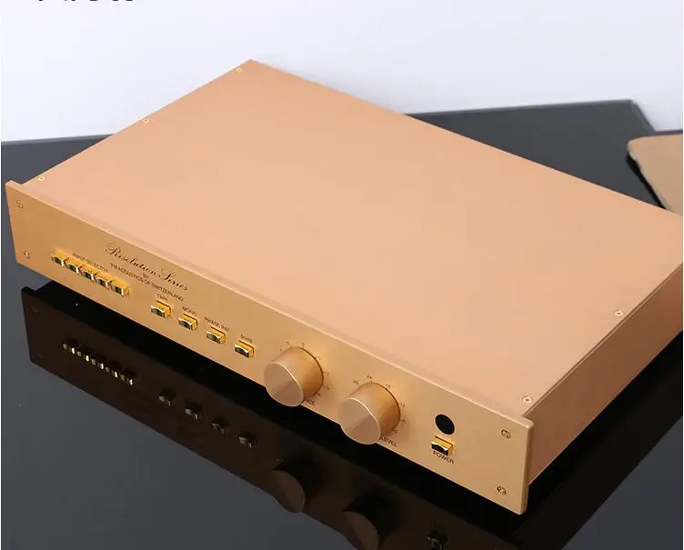 Новый повторный гравировальный швейцарский предусилитель HIFI с схемой FM255mk2 и