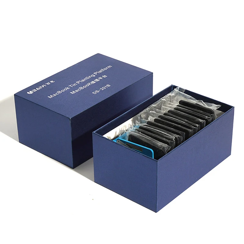 DS-201B MacBook Tin Planting Platform подходит для установки маленьких BGA-чипов PMU SMC T1 T2 RAM NAND WIFI POWER CHIP.