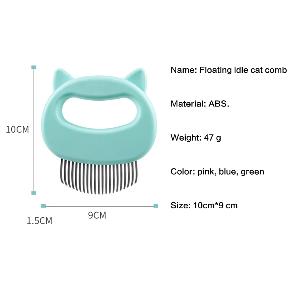 

Pets Cat Dog Massage Comb Hair Removal Open Knot Brush Pet Shell Needle Comb Clean Massage Hair Remover Brush Pet Supplier