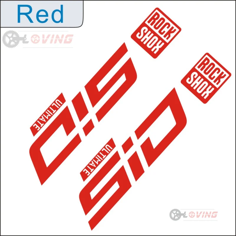 2021 Rockshox Sid Высокое качество водонепроницаемая Лидер продаж наклейка на переднюю