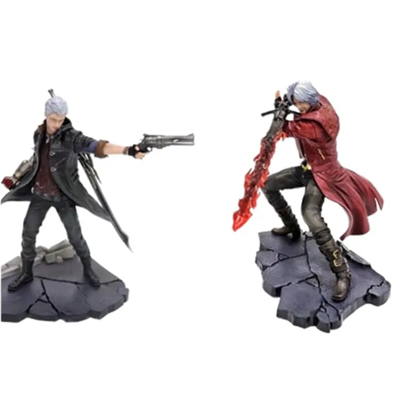 

Anime Figurine 28cm ARTFX Doll J Devil May-Cry Figure NERO DANTE Statue Action Figure Model Toy Gift Boy Desk Decoration