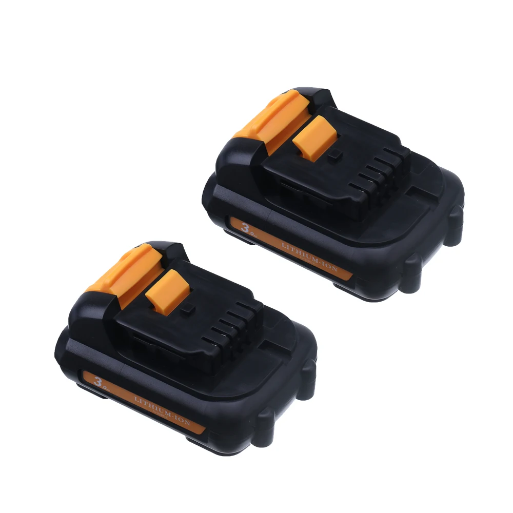 

Сменный литий-ионный аккумулятор для Dewalt DCB120 DCB124 DCB122 DCB125 DCB123, электроинструменты, 2 шт., 12 В, 3,0 Ач