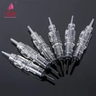100 шт. 3rl Sterilizrd легко Игольный нажмите Перманентный макияж иголочный картридж татуажные Иглы для татуировки свободы Nouveau машина ручка