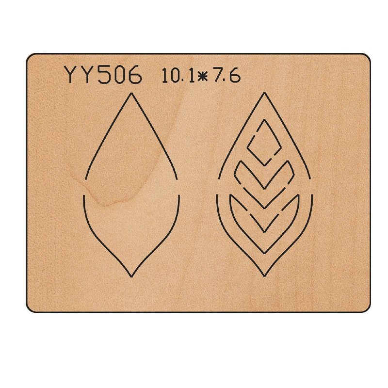 

Earring mold knife model YY506 is suitable for all cutting machines on the market die cuts