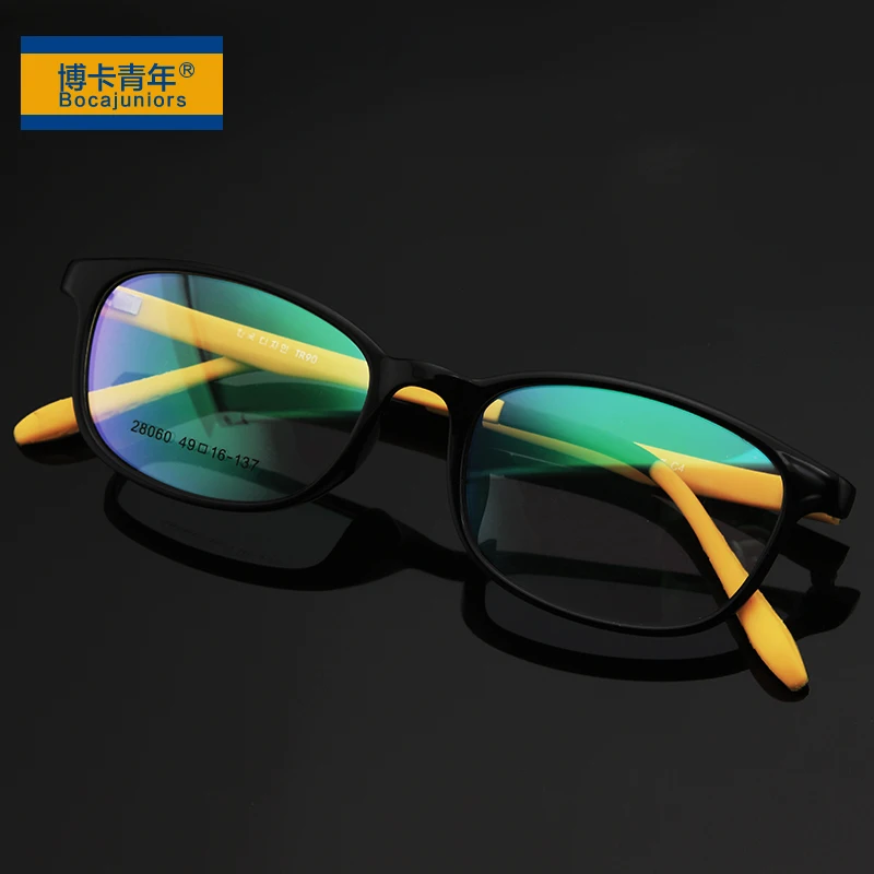 Детские очки антибликовые голубые легкие оправа для установки линз по рецепту