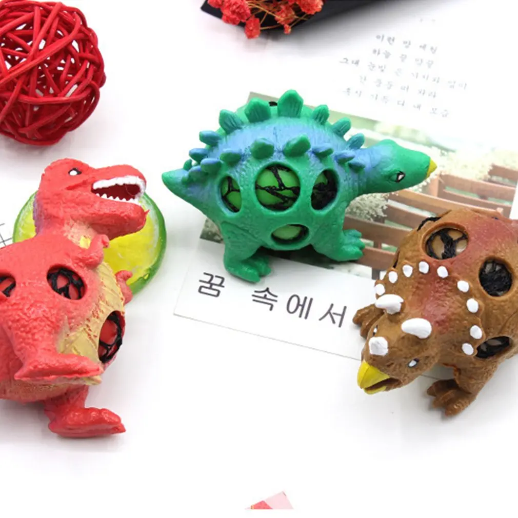 Динозавр модель виноградные шары для снятия стресса рельефный ручной шар