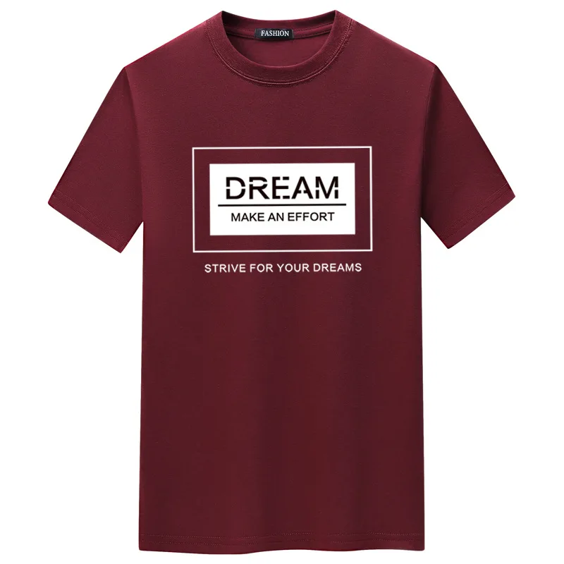 

2021 Новый S-5xl размера плюс свободная в европейском и американском стиле толстая футболка с коротким рукавом Повседневная простая кругла гор...