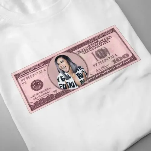 Забавная Мужская футболка Cardi B популярная уличная одежда в стиле хип-хоп