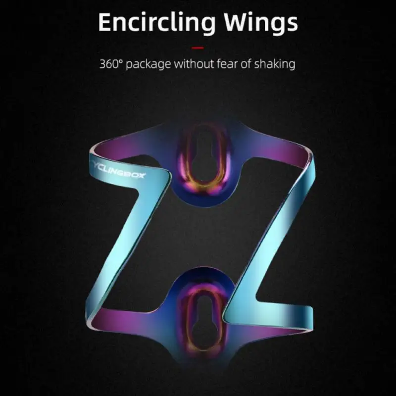 

1pc Bicycle Bottle Holder Colorful Aluminum Alloy MTB Bicycle Kettle Rack Bicycle Equipment Ultralight Dropshipping Wholesale