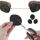 Самоклеящиеся вставки для обуви 1 пара, мужские Нескользящие черные прочные коврики сделай сам на подошве, стикеры для кухни