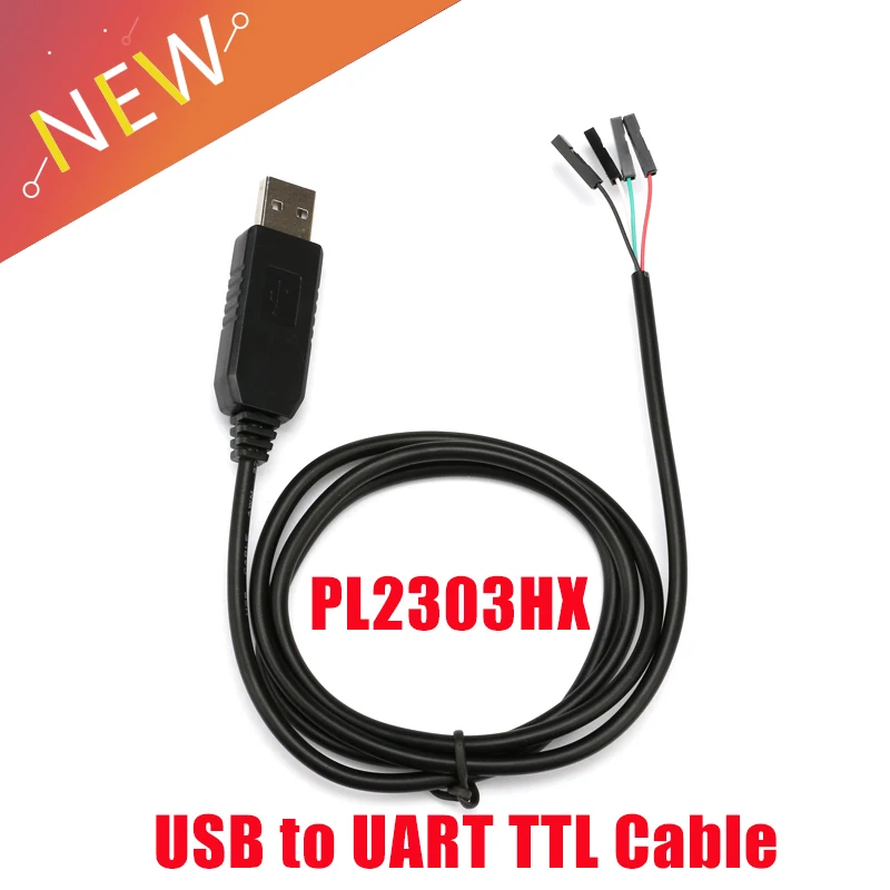 

PL2303 PL2303HX модуль кабеля TTL с USB на UART, 4 p, 4-контактный конвертер RS232, серийная линия для поддержки Linux, Mac, Win7