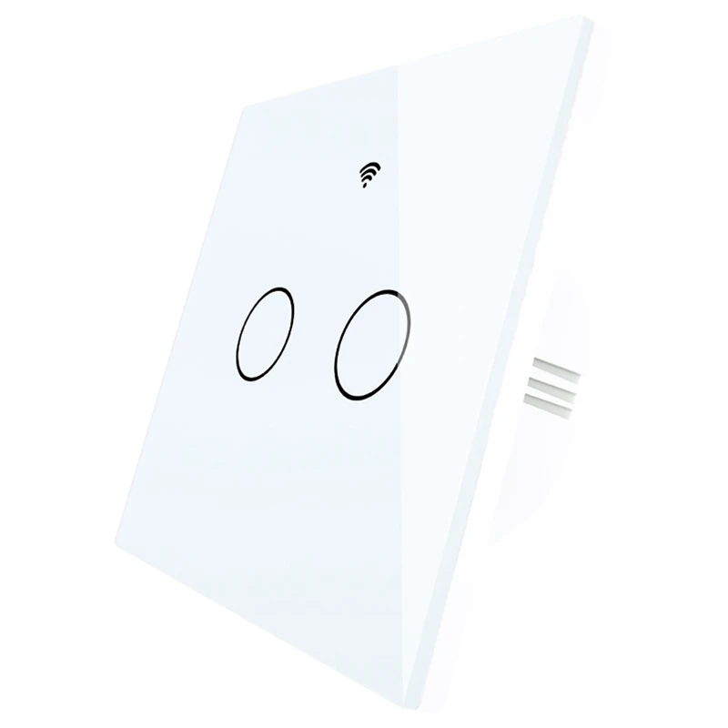 

Умный настенный выключатель света TTKK с поддержкой Wi-Fi и голосового помощника