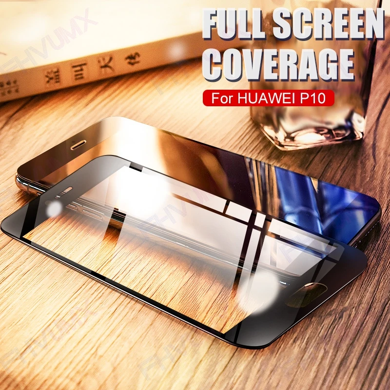 

15D Full Tempered Glass For Huawei P10 Plus P Smart Z 2019 Screen Protector Huawei P30 P40 Lite E P20 Pro Protective Glass Film