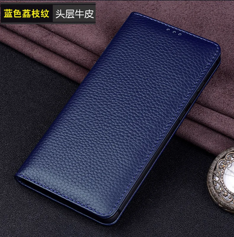 hot sales luxury genuine leather magnet clasp phone cover case for oppo realme neo 2 2t kickstand holster protective full funda free global shipping