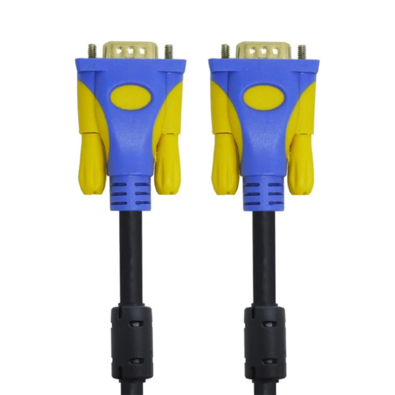 Тонкий VGA-кабель 3 + 9 штекер-штекер 15 контактов поддержка 1080P SVGA - купить по