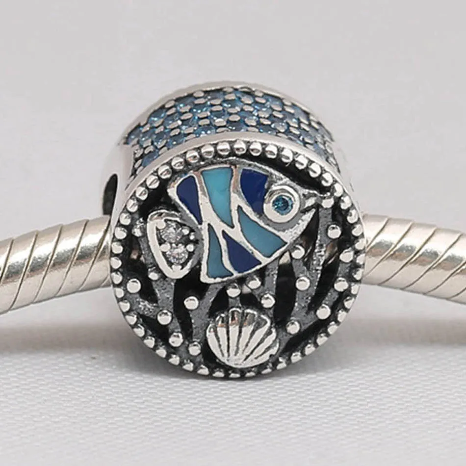 Браслеты для девочек из бисера серебряные ювелирные изделия сделай сам шармы Ocean