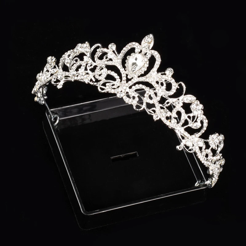 Wedding Bridal Prom Party Hair Accessories Comb Rhinestone Crystal Design Special Fashion Romantic Alloy Crown | Украшения и