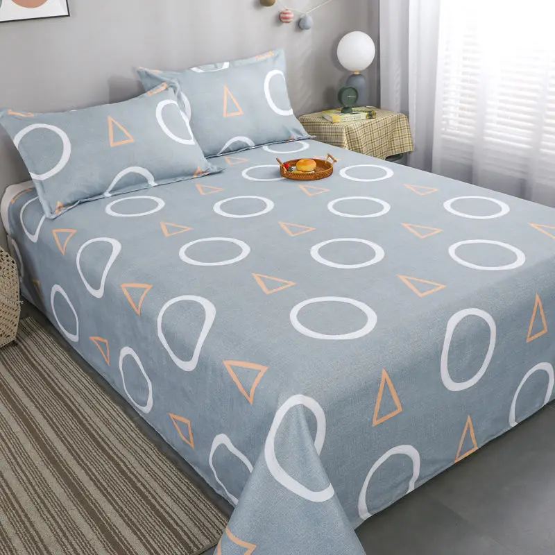 

Sheets single piece thick skin-friendly sanding bed single bed single double bed single multi-specification four seasons general