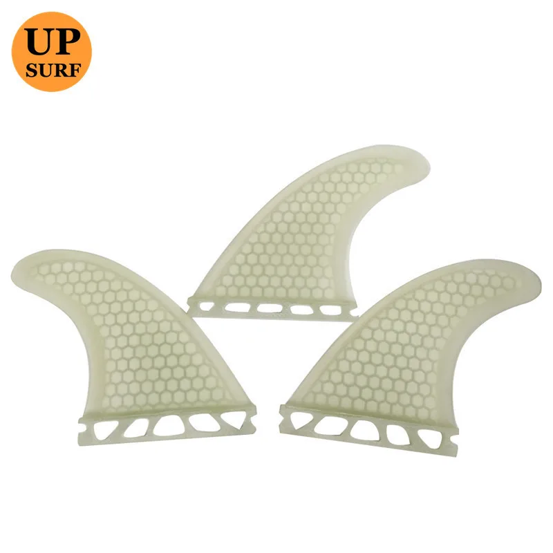 Surfboard M Single Tabs thruster Fins Orange/blue/white/black/green Honeycomb | Спорт и развлечения