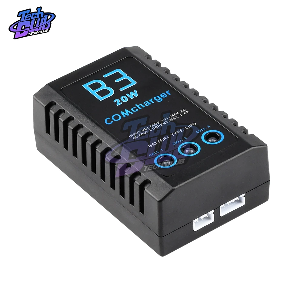 EU/US Plug Balanced Battery Charger for 10W/20W iMaxRC iMax B3 Pro Compact 2S 3S Lipo Power Supply RC Helicopter | Инструменты
