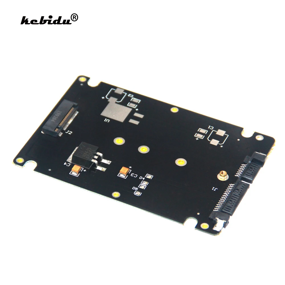 Kebidu металлический чехол M.2 NGFF SSD с гнездом M2 твердотельный жесткий драйвер для 2 5