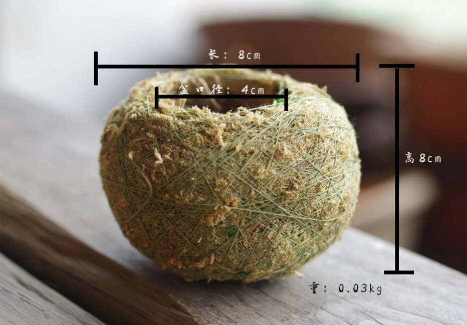 

Natural Moss Ball BONSAI Green Sphagnum Moss Substrate Moss Bonsai Decorative Flowers