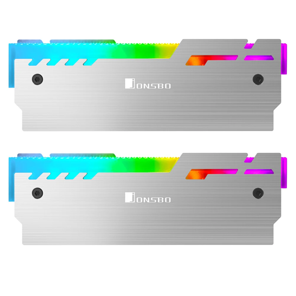 JONSBO NC-3 DDR 3 4 ОЗУ Радиатор A-RGB памяти тепловыделение кулер 5V 3Pin Интерфейс радиатора