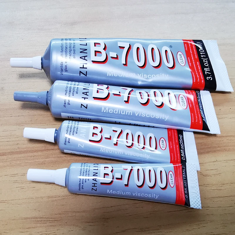 

Multi-Purpose B7000 Transparent Strong Super Glue Adhesive Suitable for DIY LCD Screen Phone Case Glass Jewelry Watch Repair