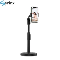Multi-functional Retractable Mobile Phone Stand For Live Broadcast Desk Table Clip Bracket Table Mount Cell Phone Support Holder