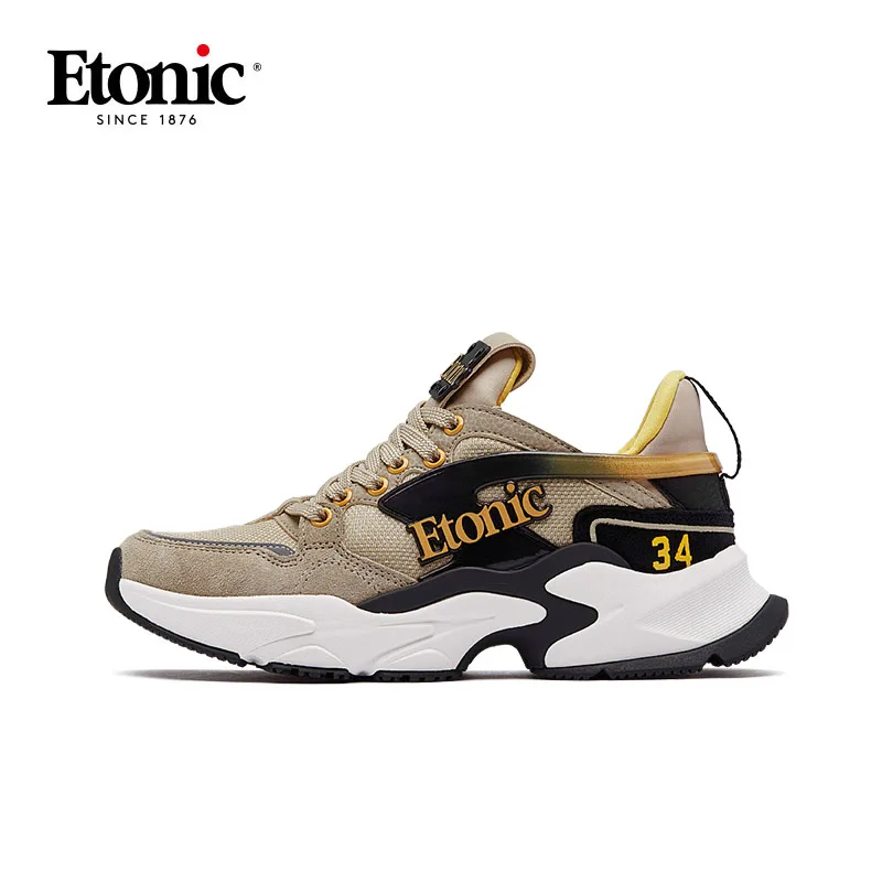 ETONIC винтажные кроссовки для папы женские дышащие легкие на платформе мужские