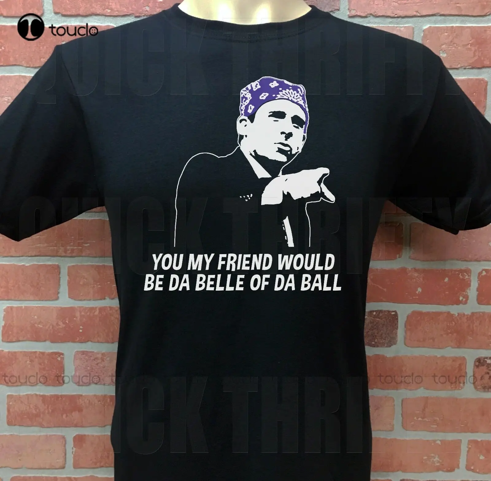 

The Office, Tv Show, Michael Scott ***Prison Mike*** T-Shirt pink shirts for men