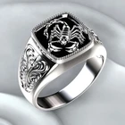 Креативное рельефное мужское кольцо Скорпион клей падение тотем шаблон резьба ядовитая фотография