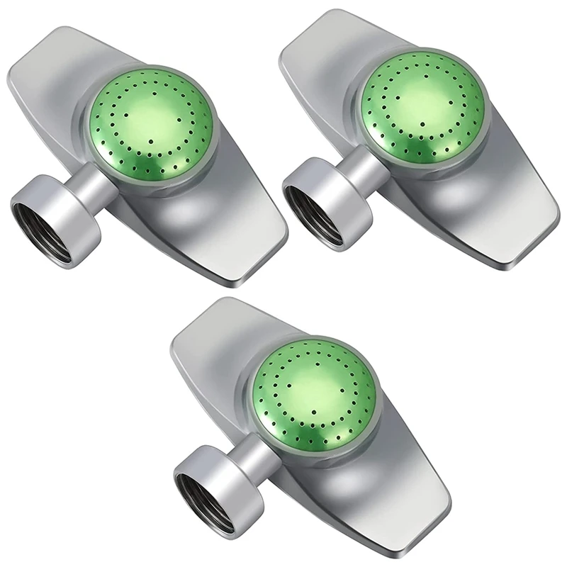 

3 Pack Sprinklers Circle Pattern Spot Sprinkler Lawn Garden Rotating Water Adjustable 360 Degree Pattern Sprinkler Head