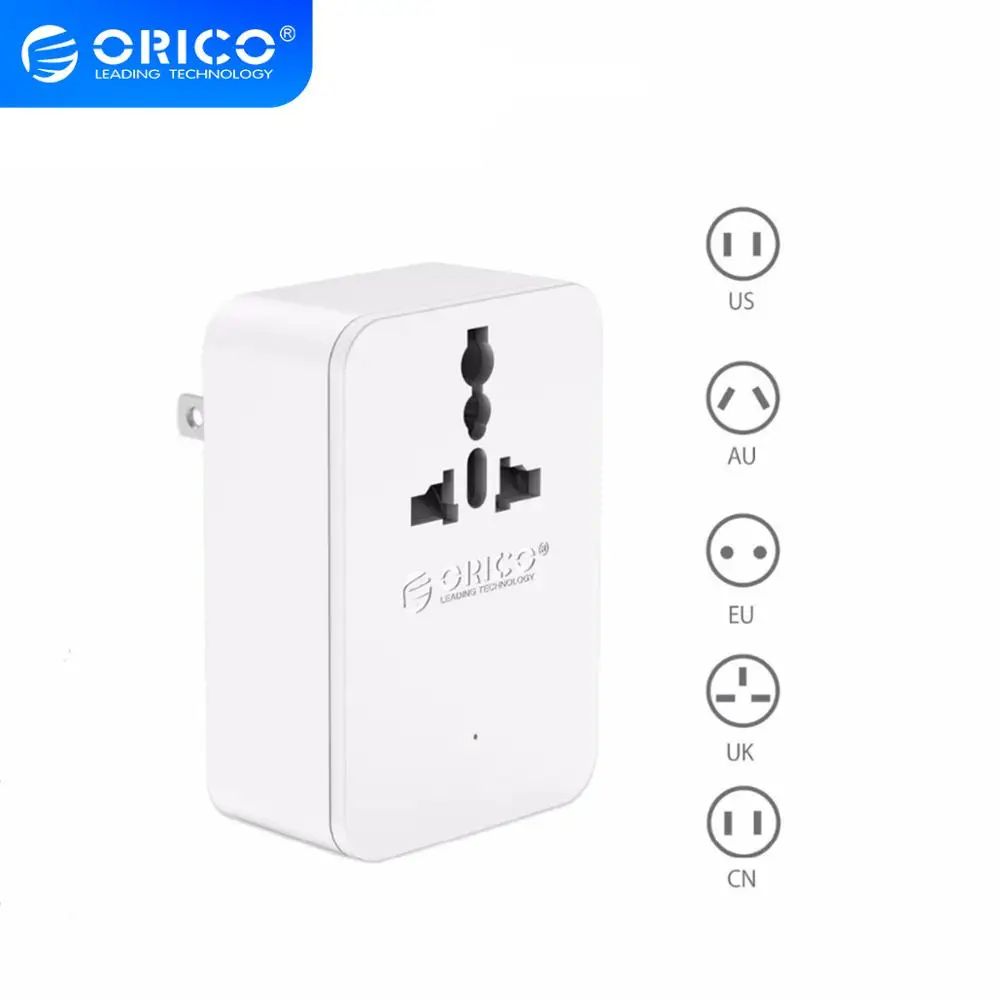 ORICO адаптер для настенного зарядного устройства розетка с 4 usb портами 1 AC Розетка
