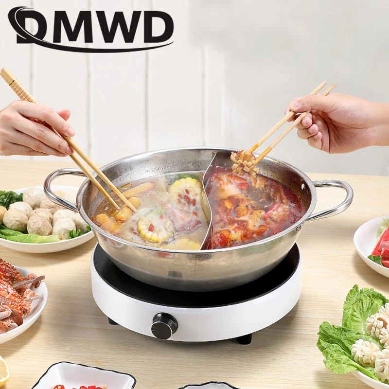 Электрическая индукционная плита DMWD бытовая круглая умная Тепловая креативная с