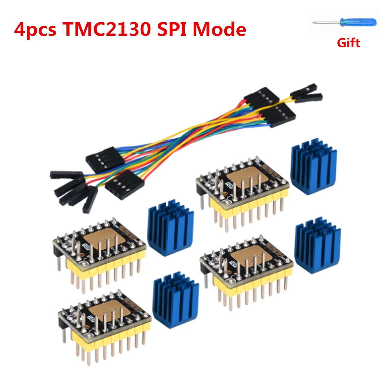 BIGTREETECH TMC2130 v3.0 SPI Драйвер шагового двигателя драйвер stepstick TMC 2130 контроллер